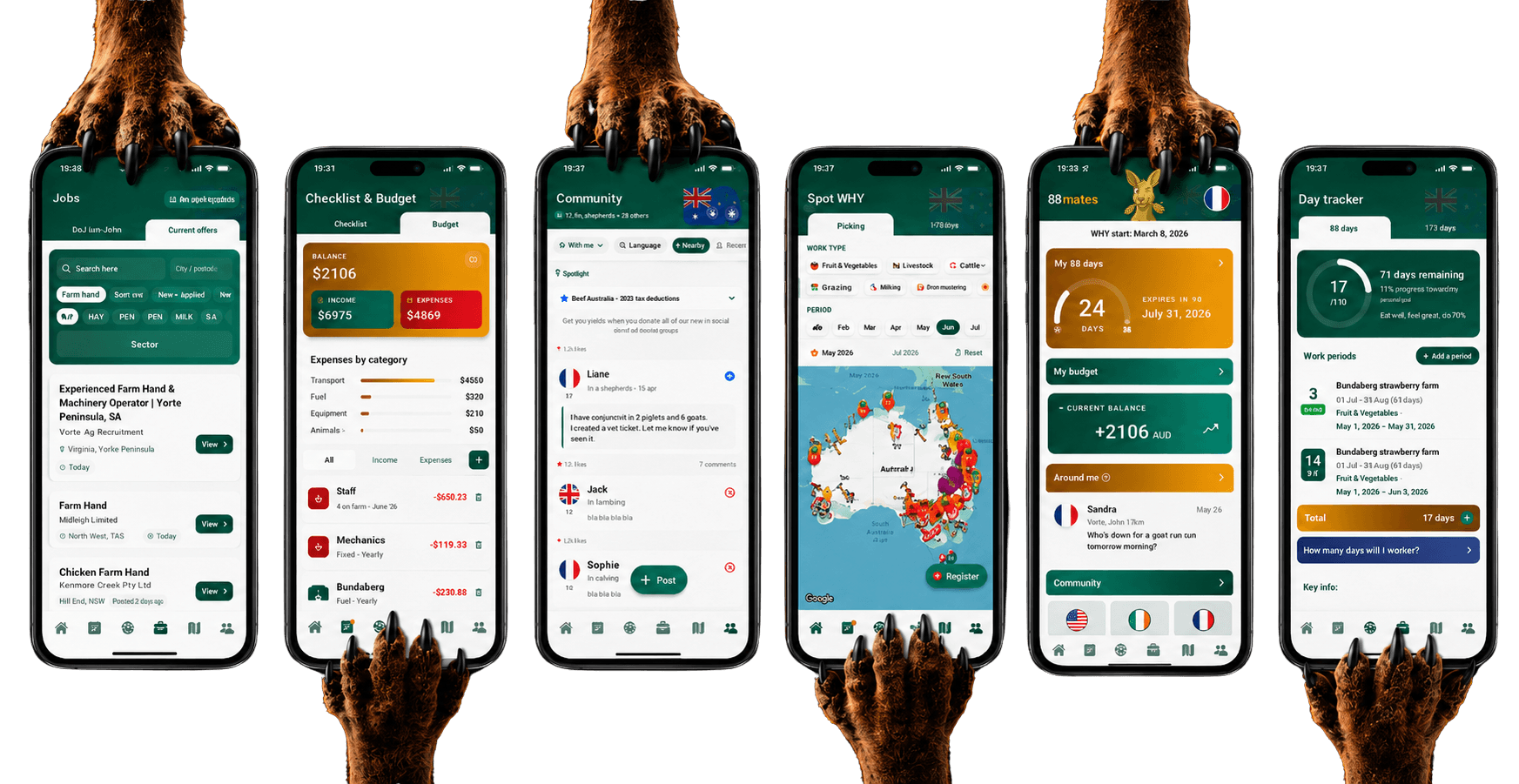 88mates app screens