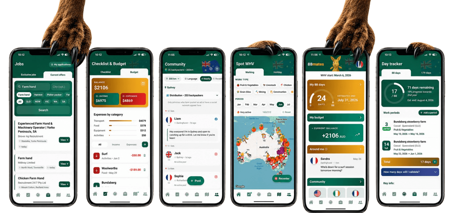 88mates app screens